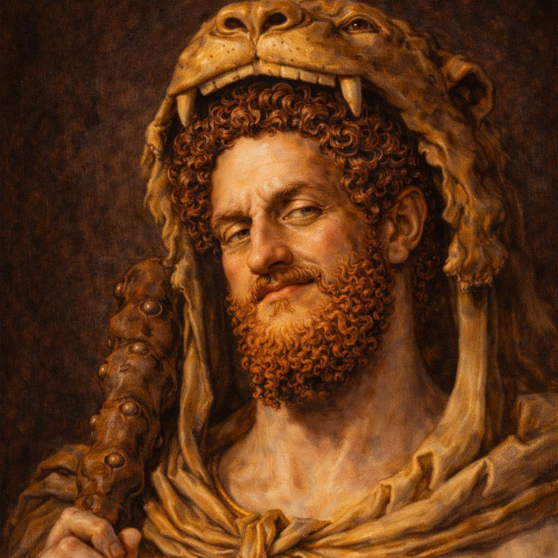 Portrait of Commodus