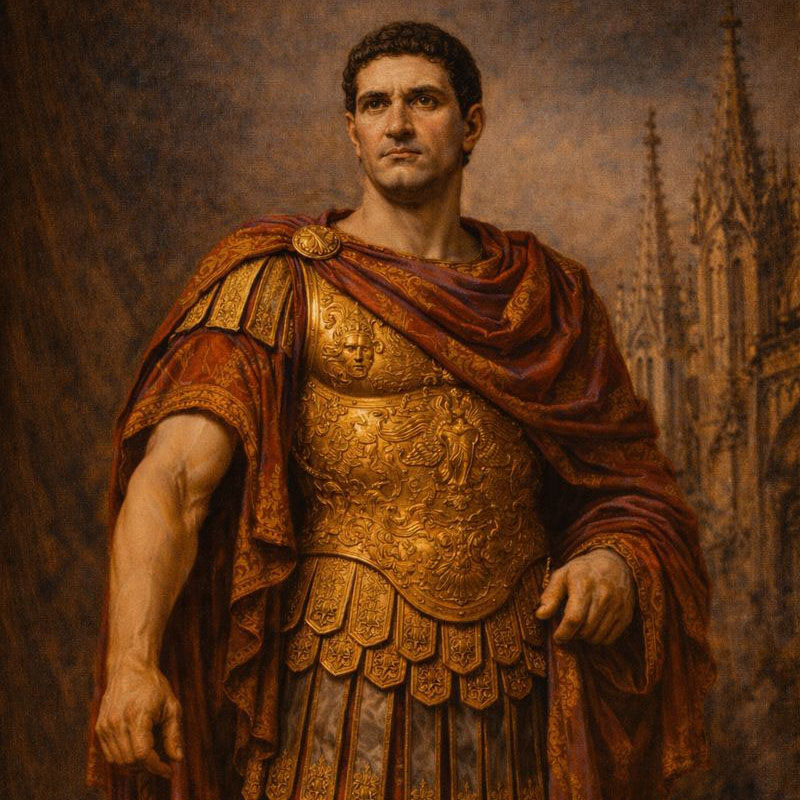 Portrait of Constantine the Great