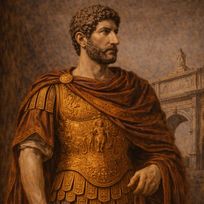 Portrait of Hadrian