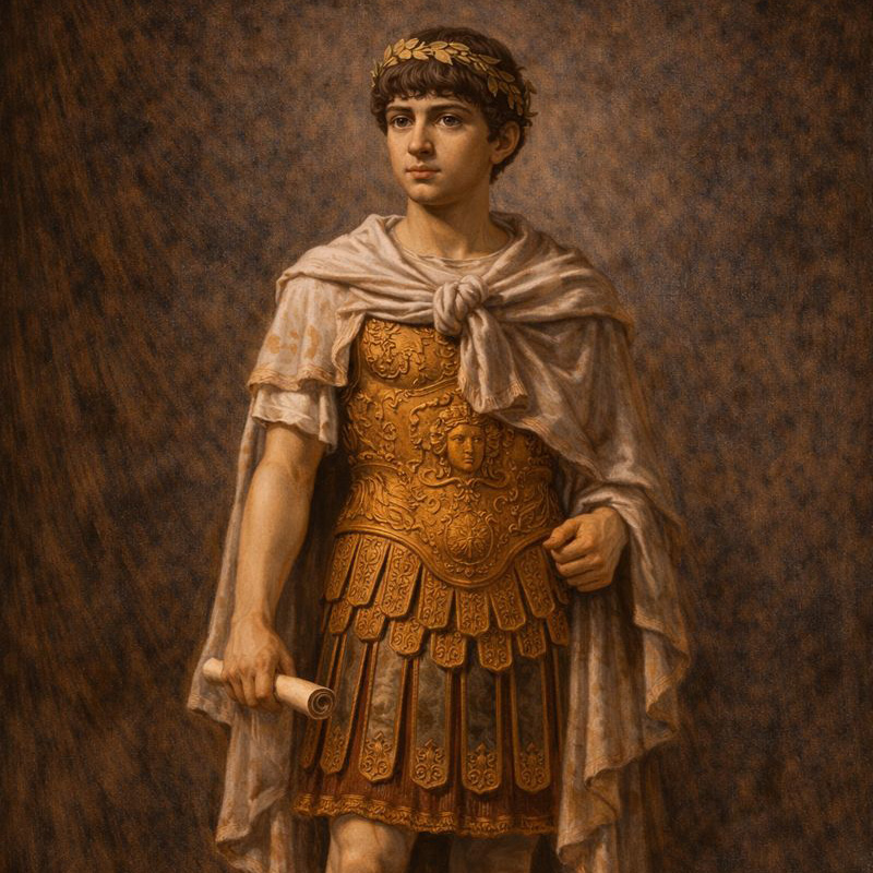 Portrait of Romulus Augustulus